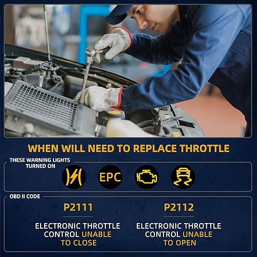 Miniatura 10 de DWVO Cuerpo del acelerador electrónico compatible con Expedition Lobo Navigator 2015-2017  F-150 F150 2011-2018  Transit 150 250 350 HD F-150 F150