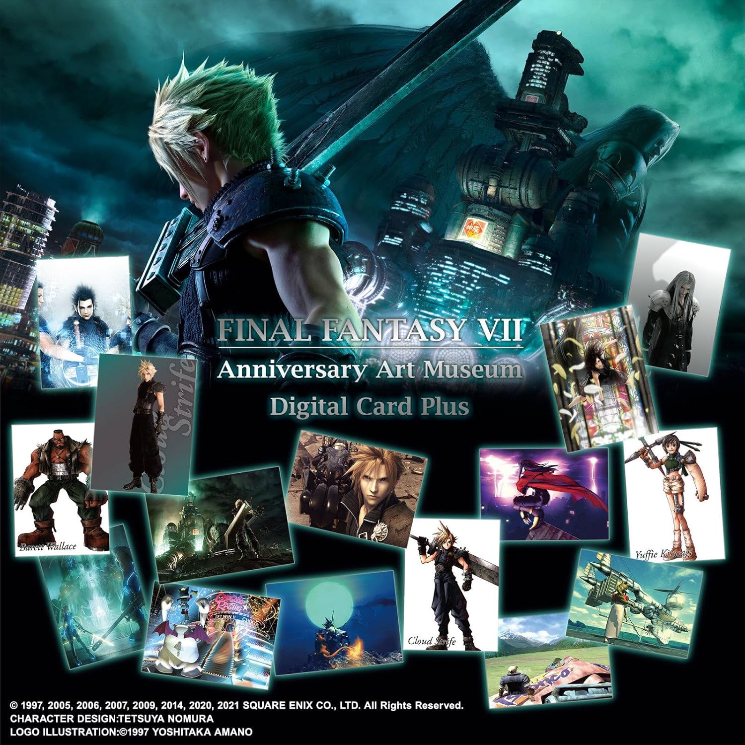 Final Fantasy VII: Anniversary Art Museum Card Set (20CT)