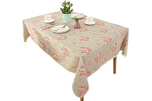 Vintage Floral Rectangle Tablecloth