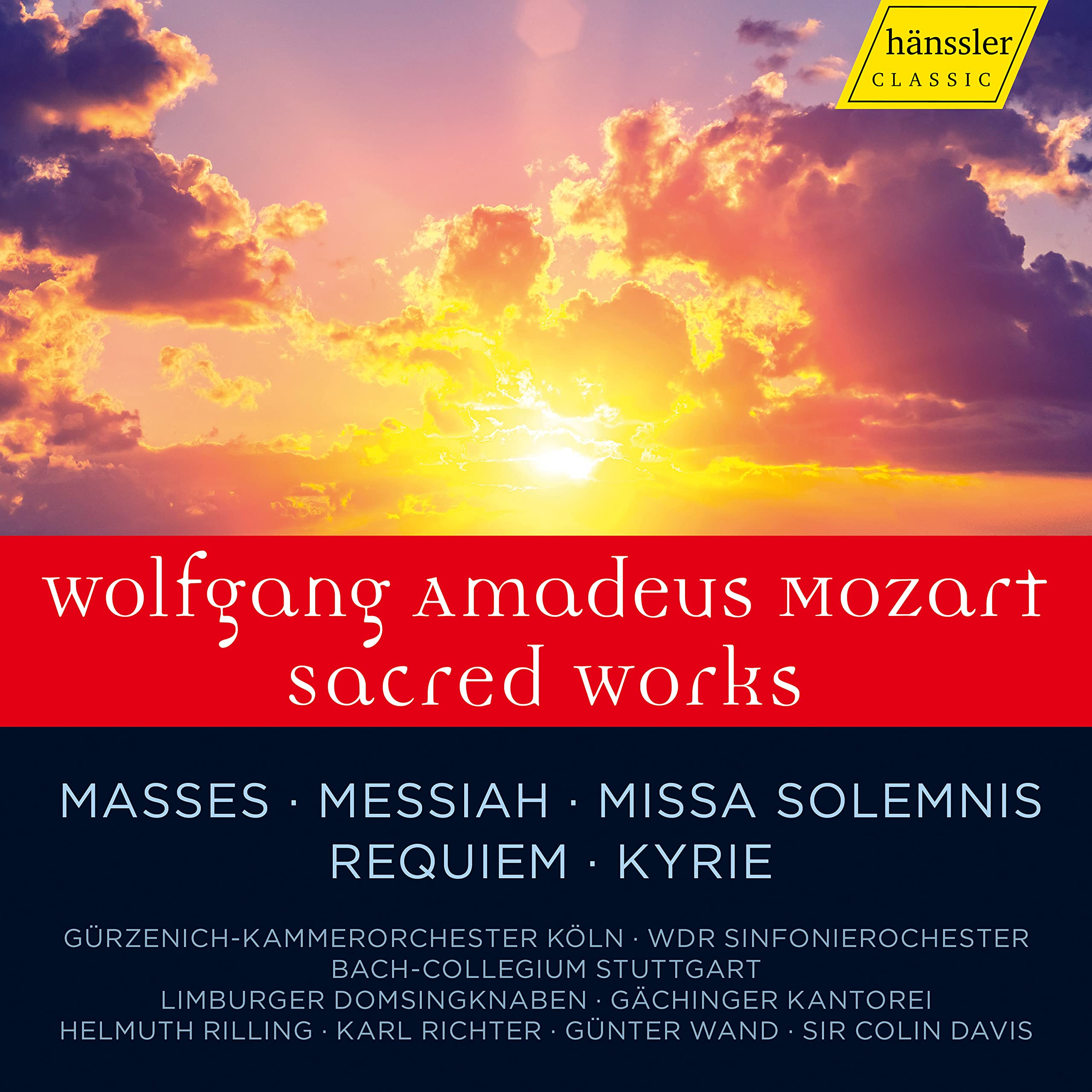 Wolfgang Amadeus Mozart: Sacred Works
