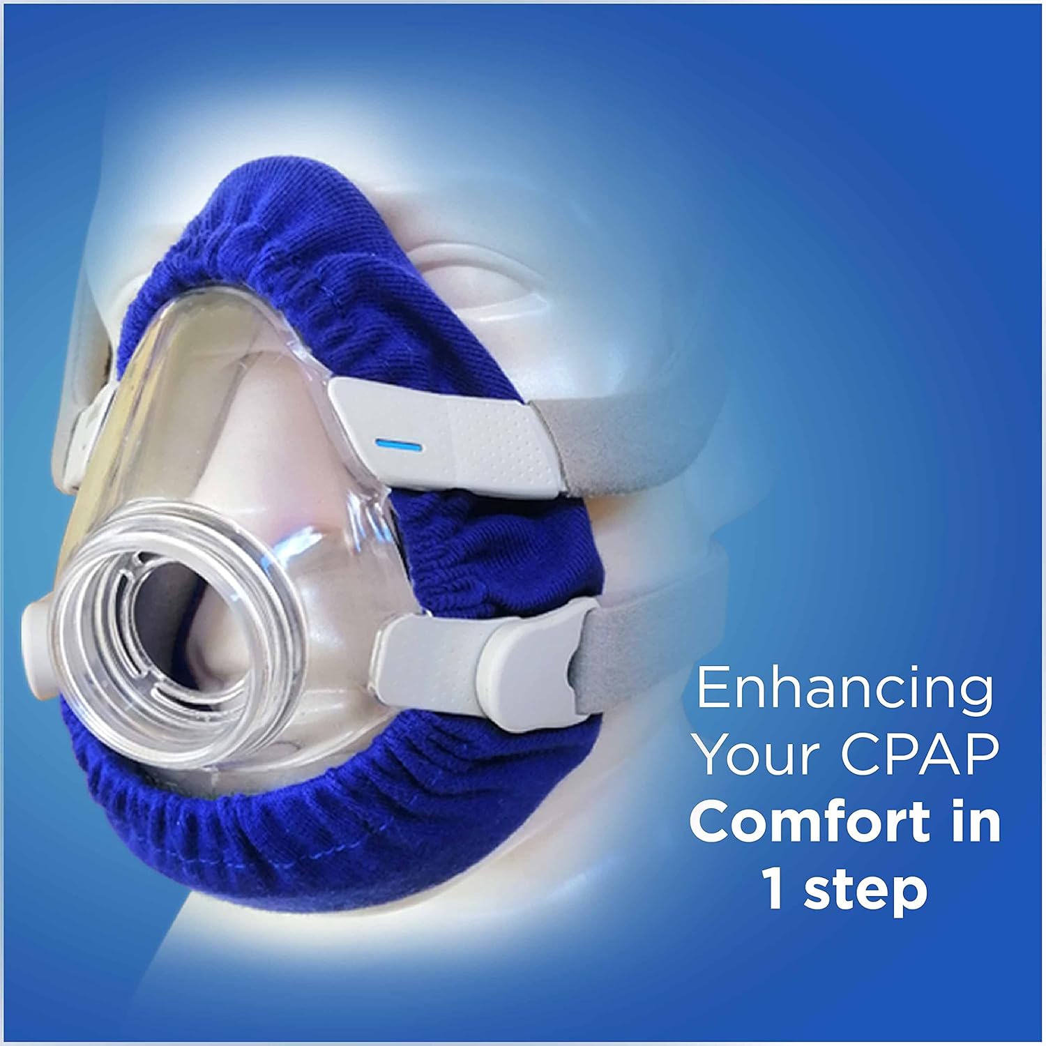 RespLabs CPAP Mask Liners for Full Face Cushions - 4 Pack, Universal - Cushion Covers Compatible with ResMed AirFit, AirTouch, F20, F10, Medium, Large and Philips Respironics Masks : Health & Household