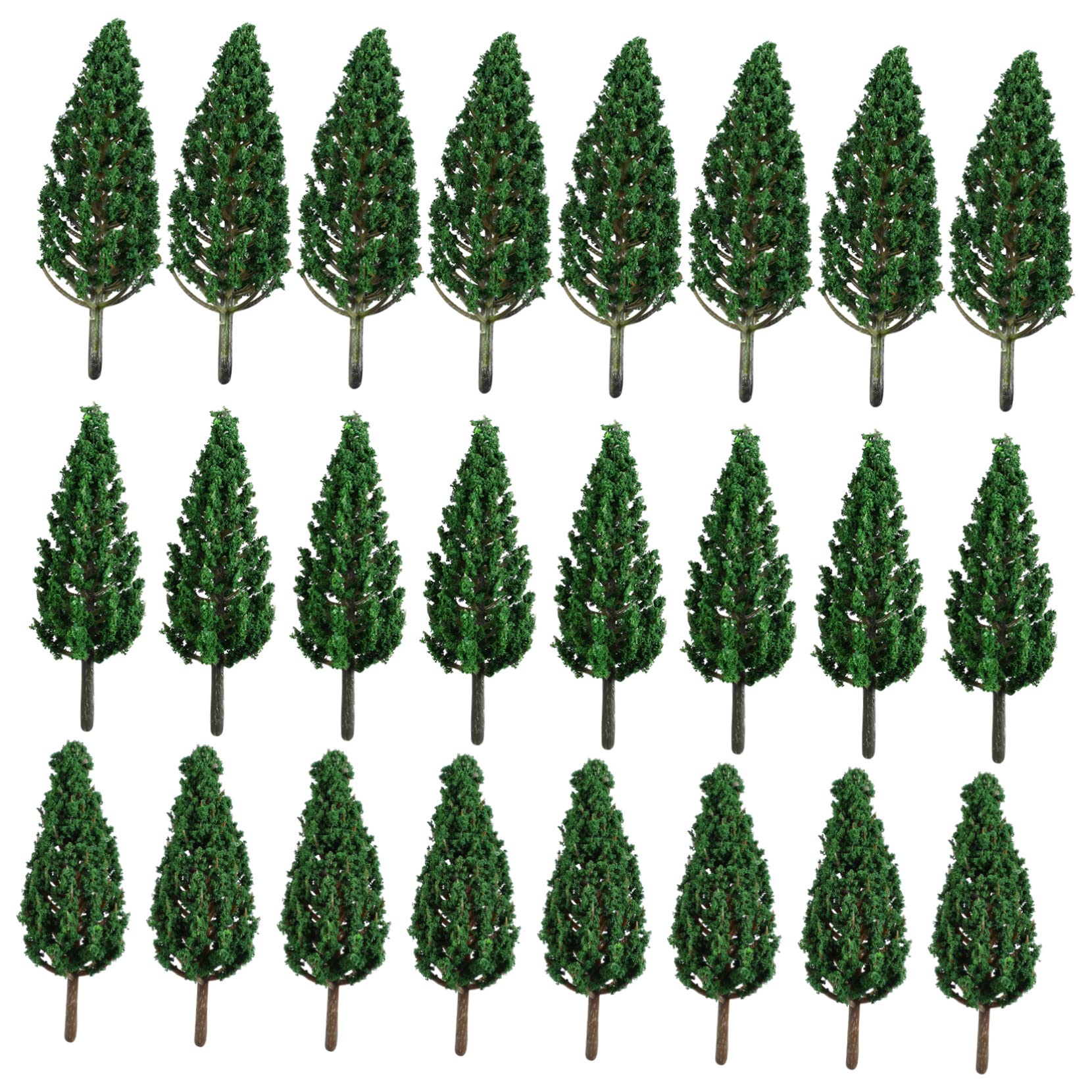 Operitacx 96piezas Árboles para Modelismo De Decoración De y Dioramas Árboles De Simulación para Trenes y