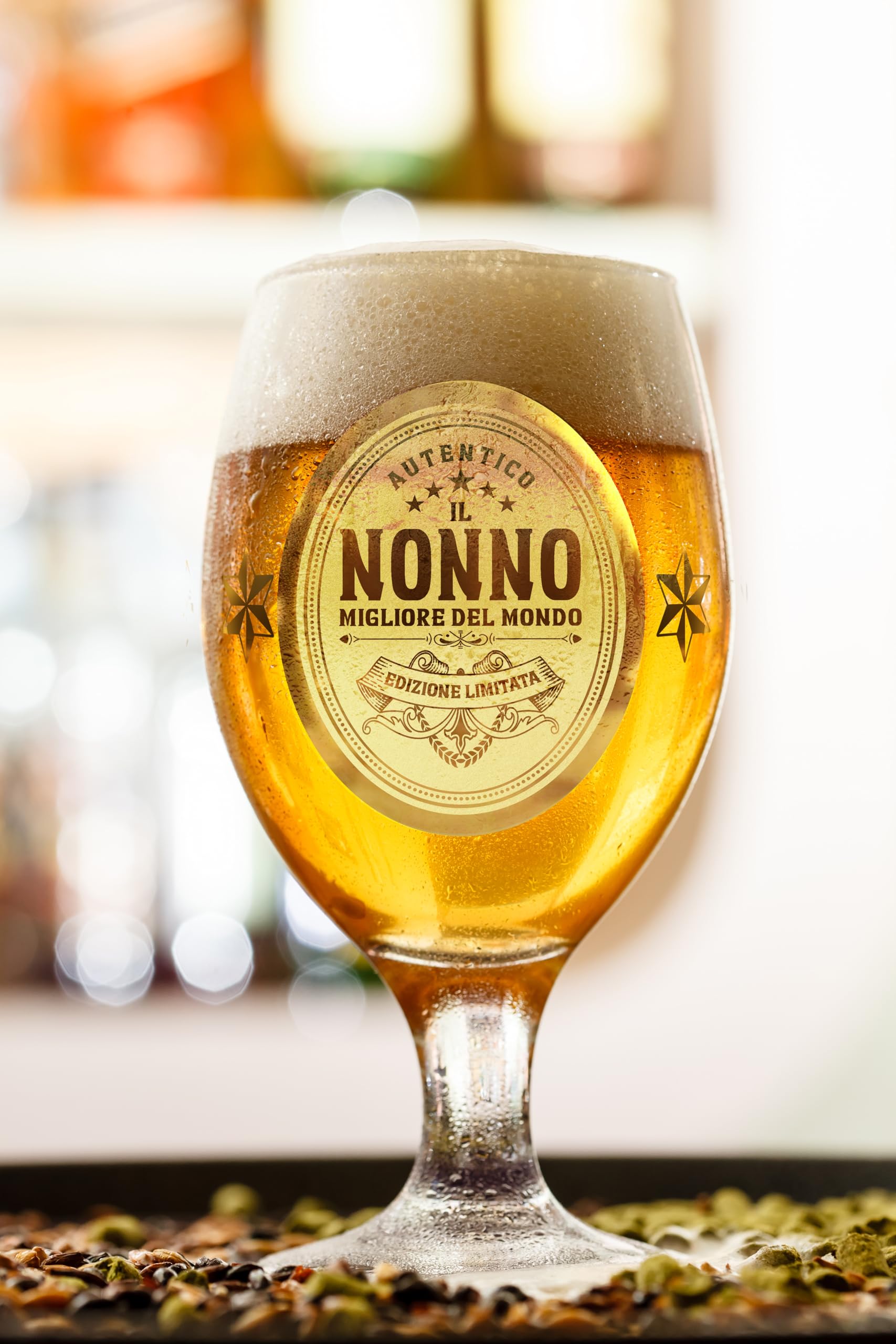 carburante Mese Missionario confezione regalo birra con bicchiere Fagioli verdi