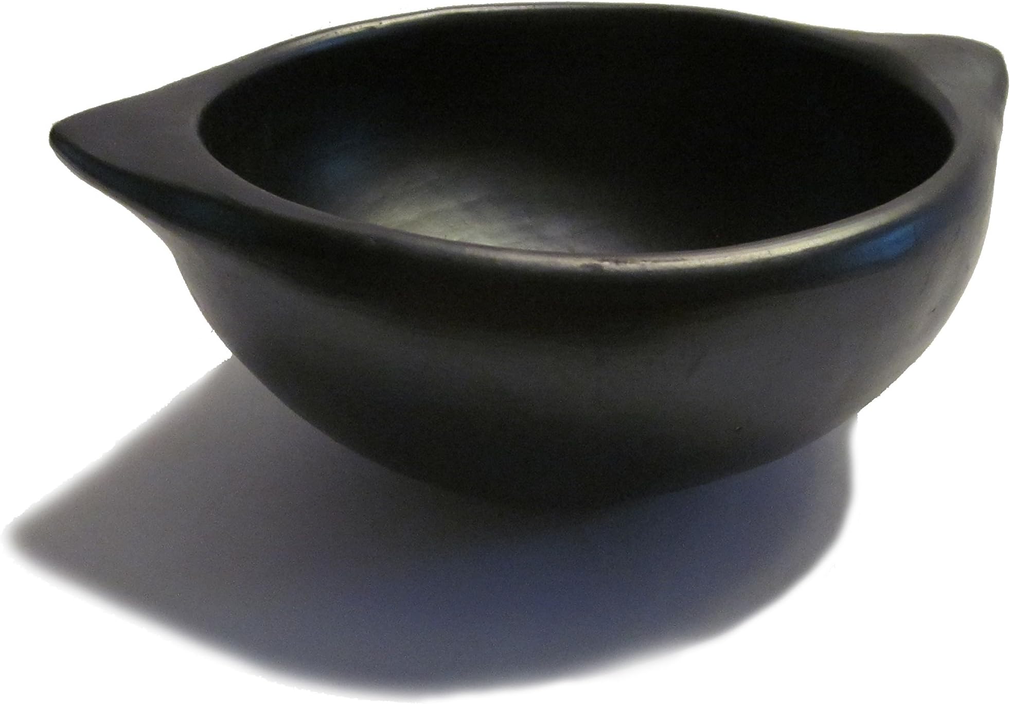 Ancient Cookware, Traditional Colombian Chamba Clay Soup Bowl, Extra Small, 8 Ounces