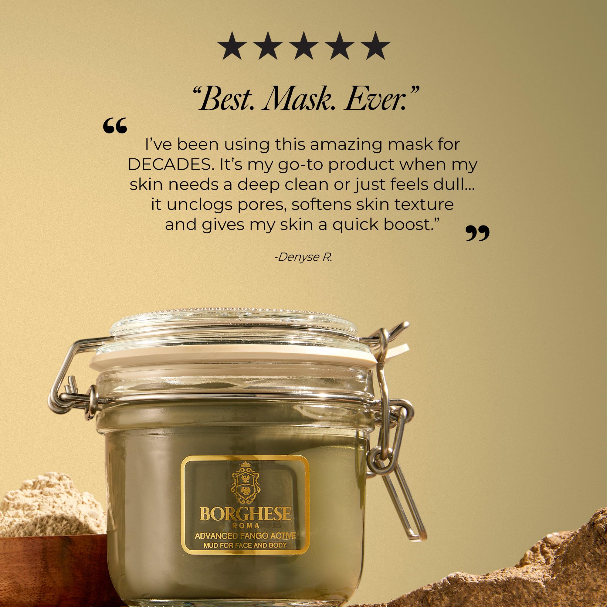 Borghese Advanced Fango Active Purifying Mud Mask, 7.5 fl. oz.