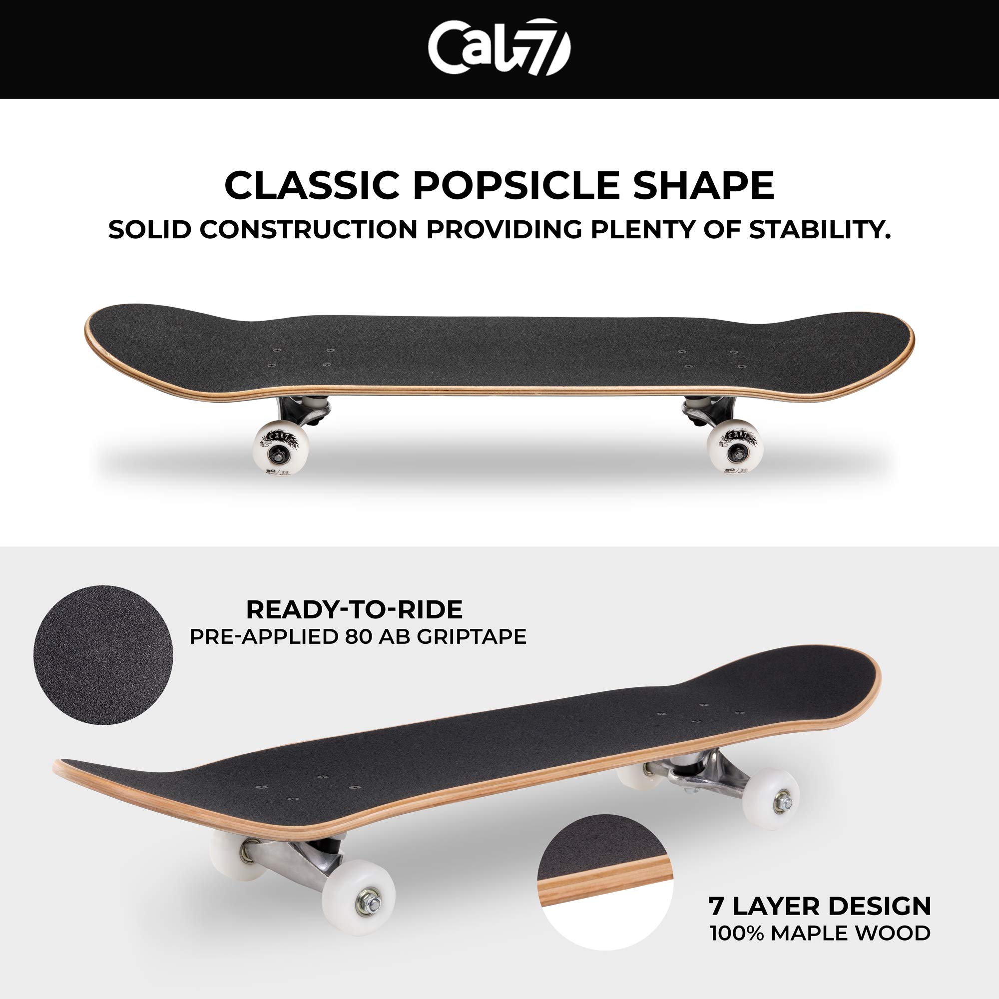 TIMBER7.5インチ コンプリートデッキ Amazon.co.jp: BAYTTER ミニクルーザー コンプリート 22インチ