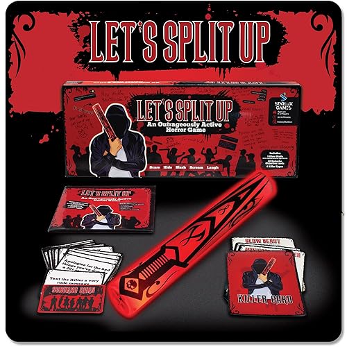 Let's Split Up - an Outrageous Horror Spoof Game |