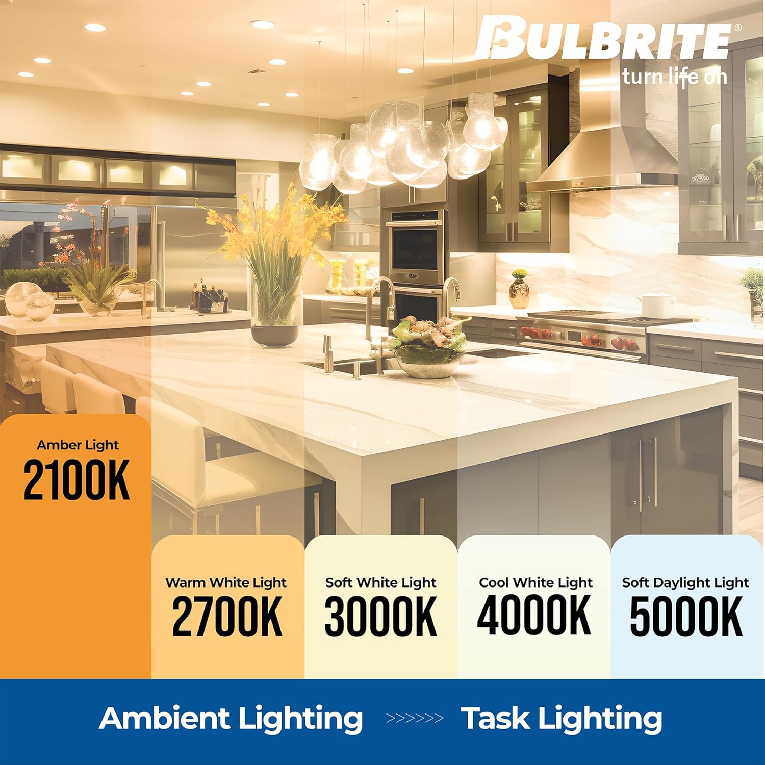 Bulbrite 776904 LED Filament 2.5 Watt T6 Light Bulb with an Antique Finish and a Candelabra Screw E12 Base - 2100K (Amber Light) 160 Lumens - 25 Packs