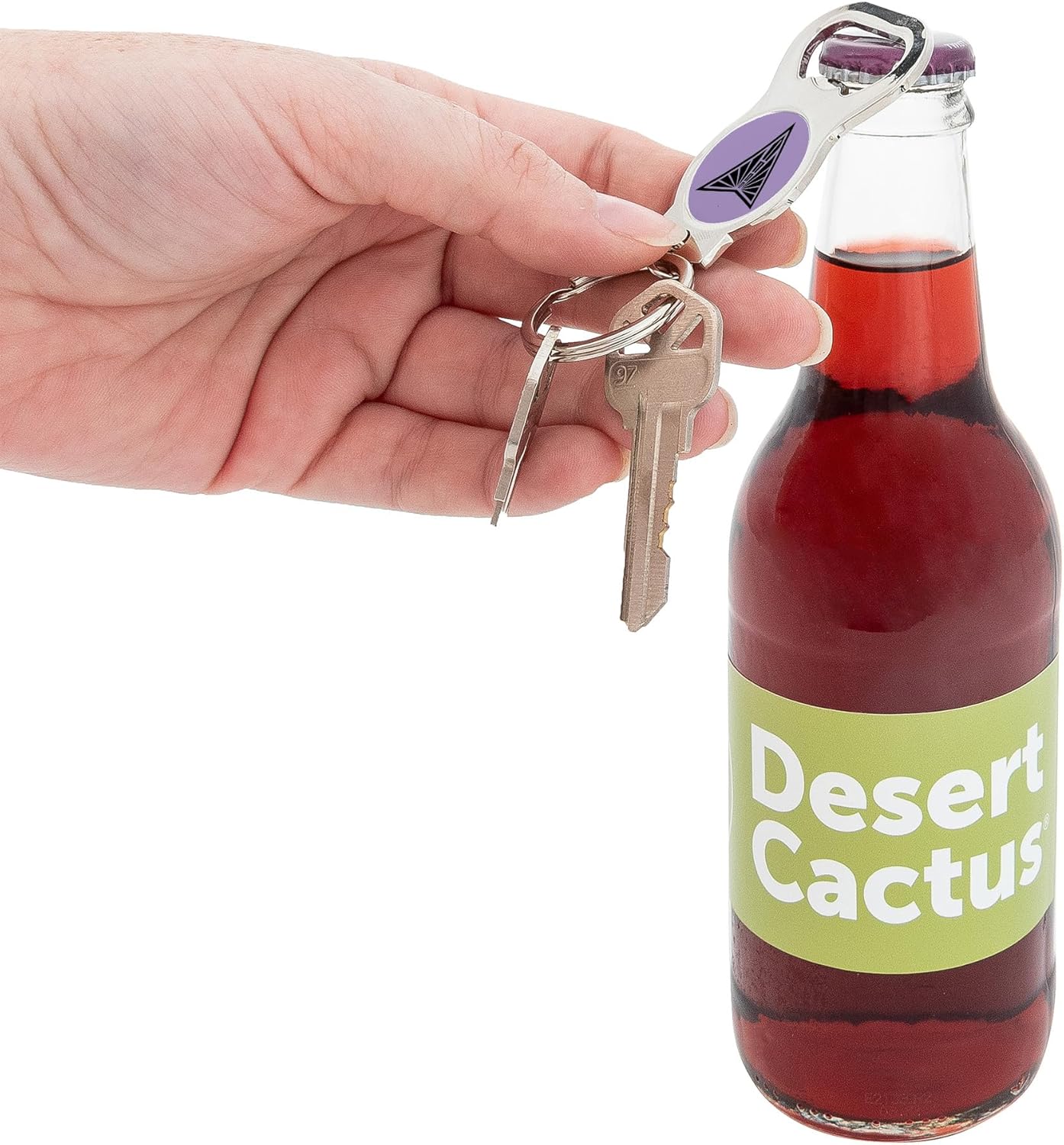 Desert Cactus Golden State Valkyries Bottle Opener Keychain WNBA Car Keys (Silver Bottle Opener - A)