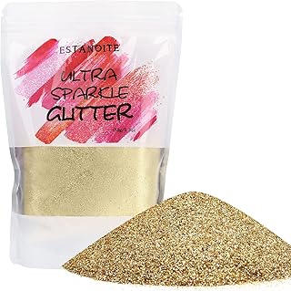 Metallic Fine Glitter Powder 150g, Fine Resin Glitter Sequins, Holographic Polyester Glitter for Resin, Slime, Tumblers, P...