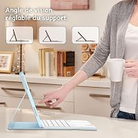 CACOE Billentyűzetes Tok iPad 10 Generációhoz - 10.9" (2022) Érintőpaddal, 7 Színű Háttérvilágítással, Levehető Vezeték Nélküli Billentyűzet 6