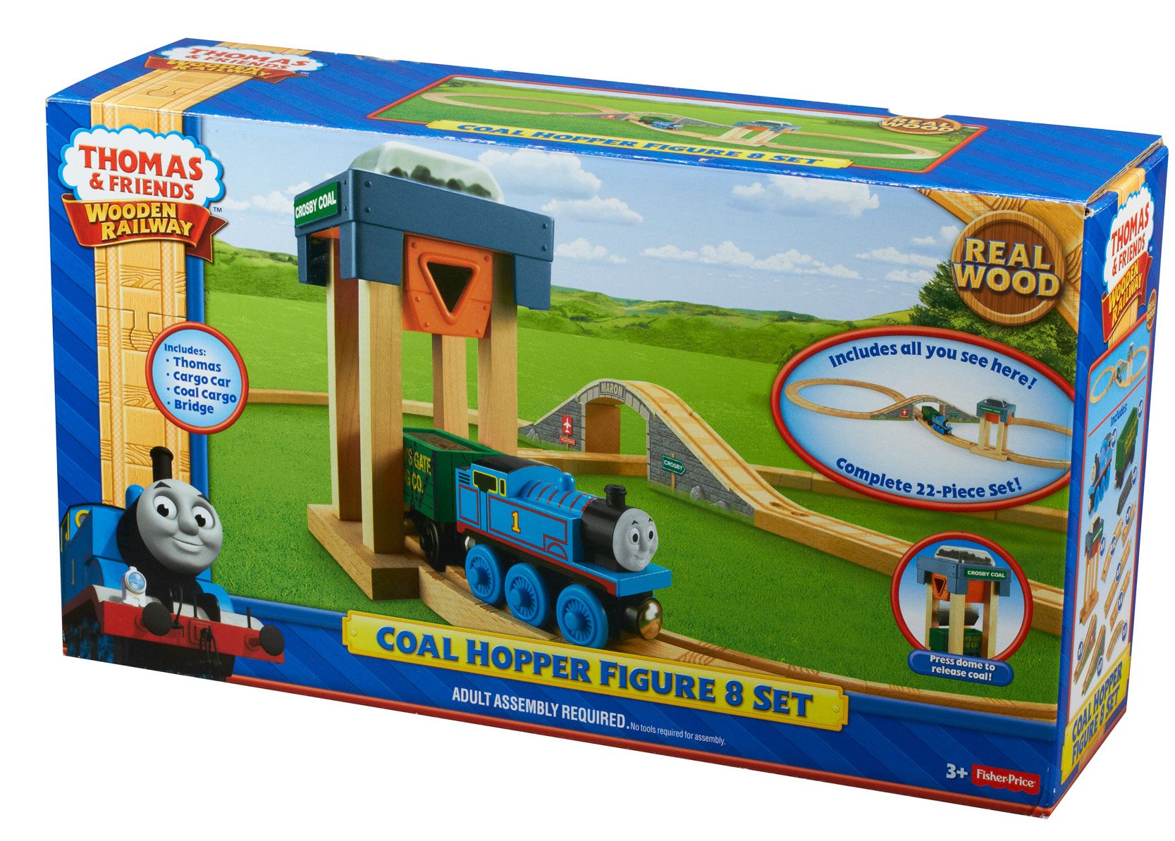 Mattel Y4091 - Trenino Thomas Fisher Price Stazione del Carbone