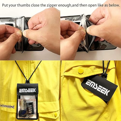 Miniatura 5 de Brazalete impermeable cartera flotante Surf Car Key Fob Case Beach Dry Bag Tobillo Bolsa impermeable Titular de la bolsa para GPS Llave Dinero