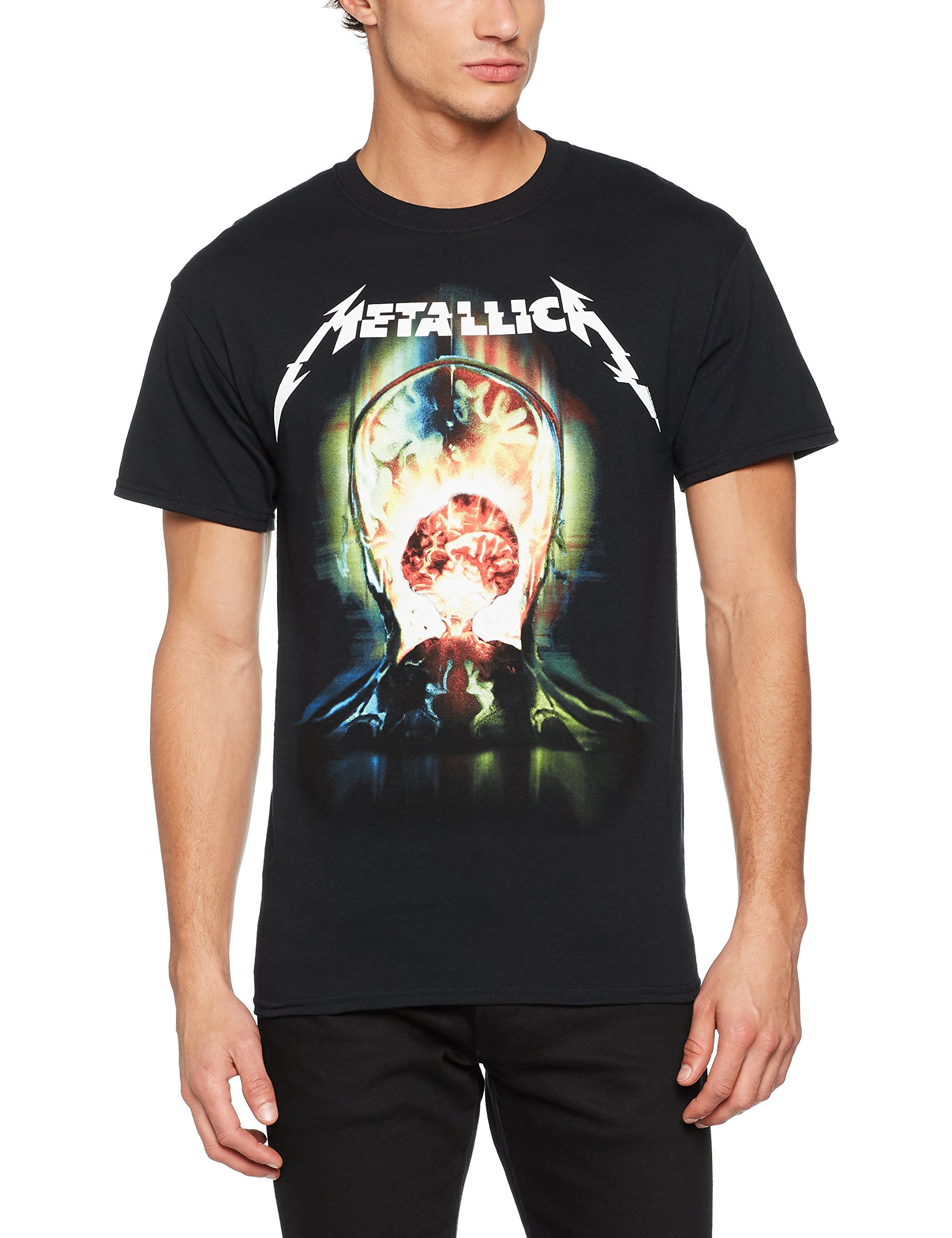 CID Men's Metallica - Exploded T - Shirt, Black, XX-Large