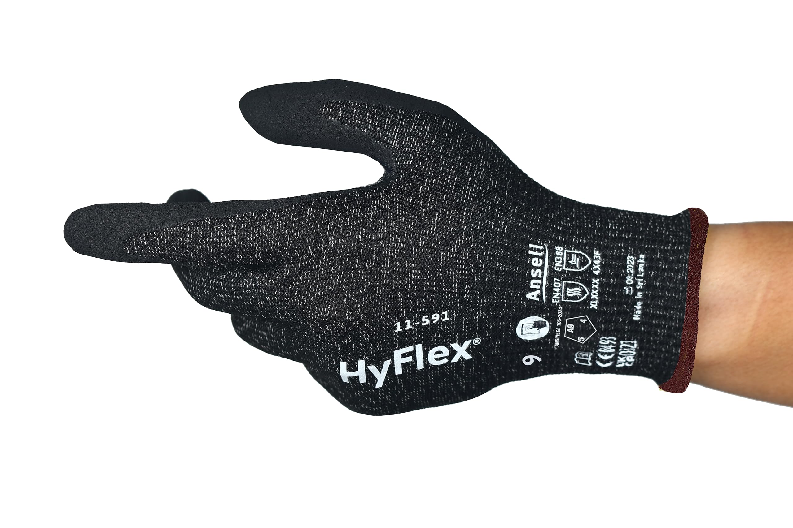 Ansell 11591 Guantes Unisex adulto (Pack de 12)