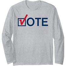 Vote Checkmark Long Sleeve T-Shirt