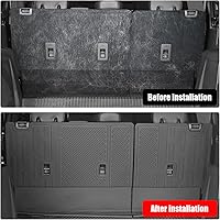 Vista 3 de Mabett Alfombrillas interiores para Ford Bronco, accesorios de 4 puertas 2021 2022 2023 2024 2025 alfombrillas de piso para asiento trasero y forro