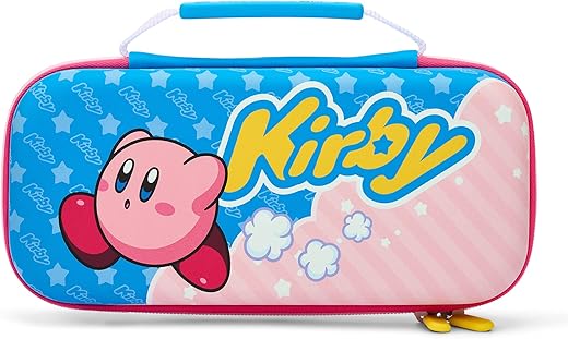 PowerA Protection Gaming Console Kit Case for Nintendo Switch, Nintendo Switch OLED or Nintendo Switch Lite with Accessories Storage, Kirby…