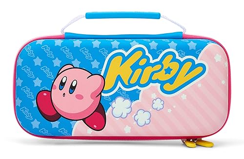 PowerA Protection Case for Nintendo Switch - OLED Model, Nintendo Switch and Nintendo Switch Lite - Kirby, Protective Case, Gaming Case, Console