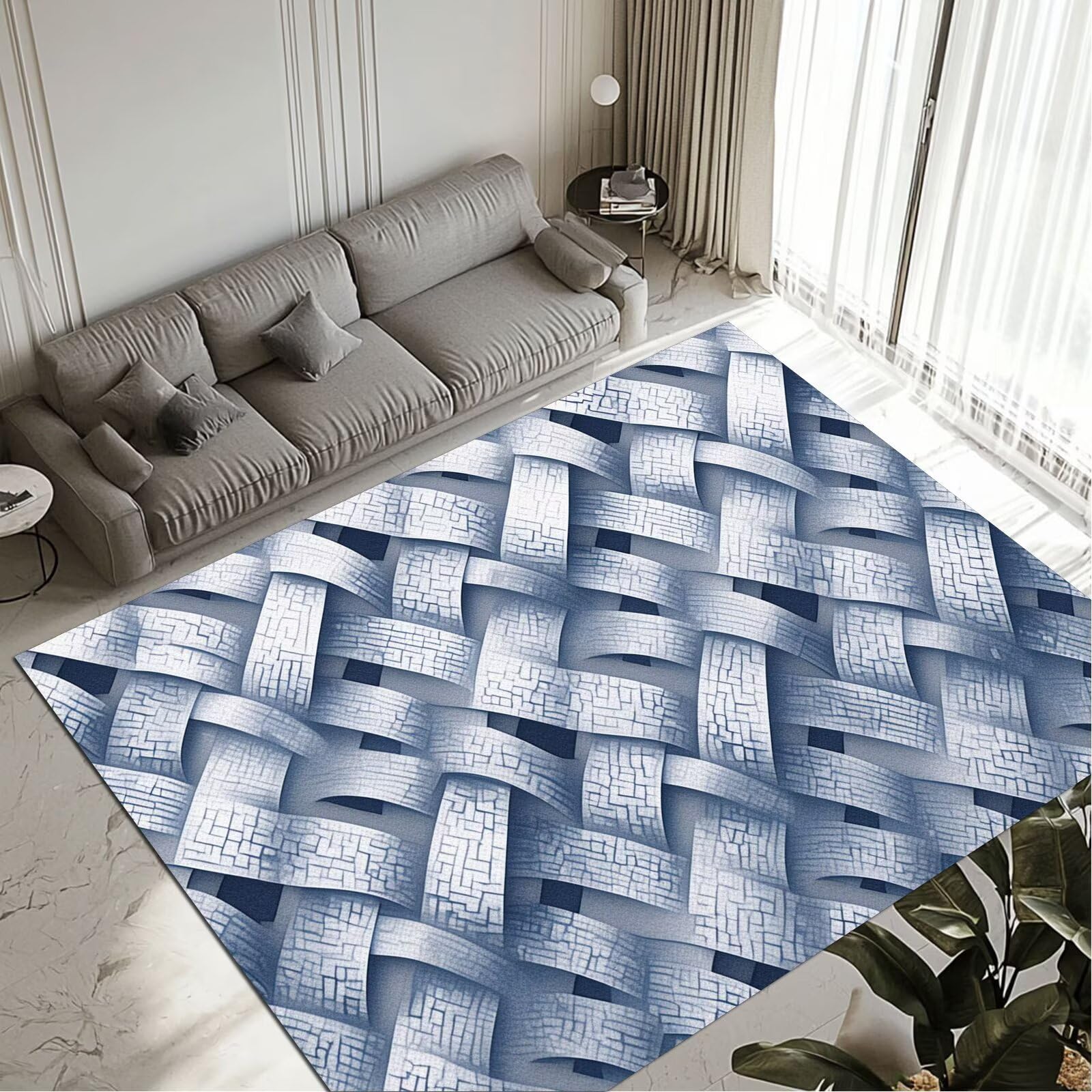 Tapis imperméable et lavable avec dossier antidérapant sichere