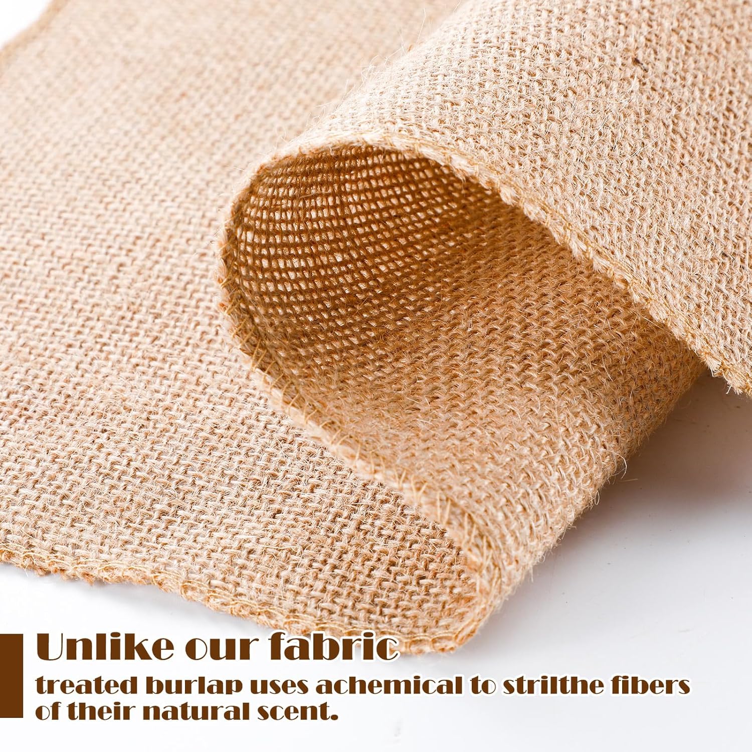 Menkxi 20 Pcs 20 x 20'' Burlap Squares Multipurpose Natural Burlap Fabric Centerpiece Placemats Farmhouse Gardening Country Crafts for Home Weddings Kitchen Table Decorations