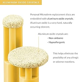 PMD Personal Microderm Replacement Discs - Includes 6 Discs and 1 Filter - For Use With Classic, Plus, Pro, Man, and Elite