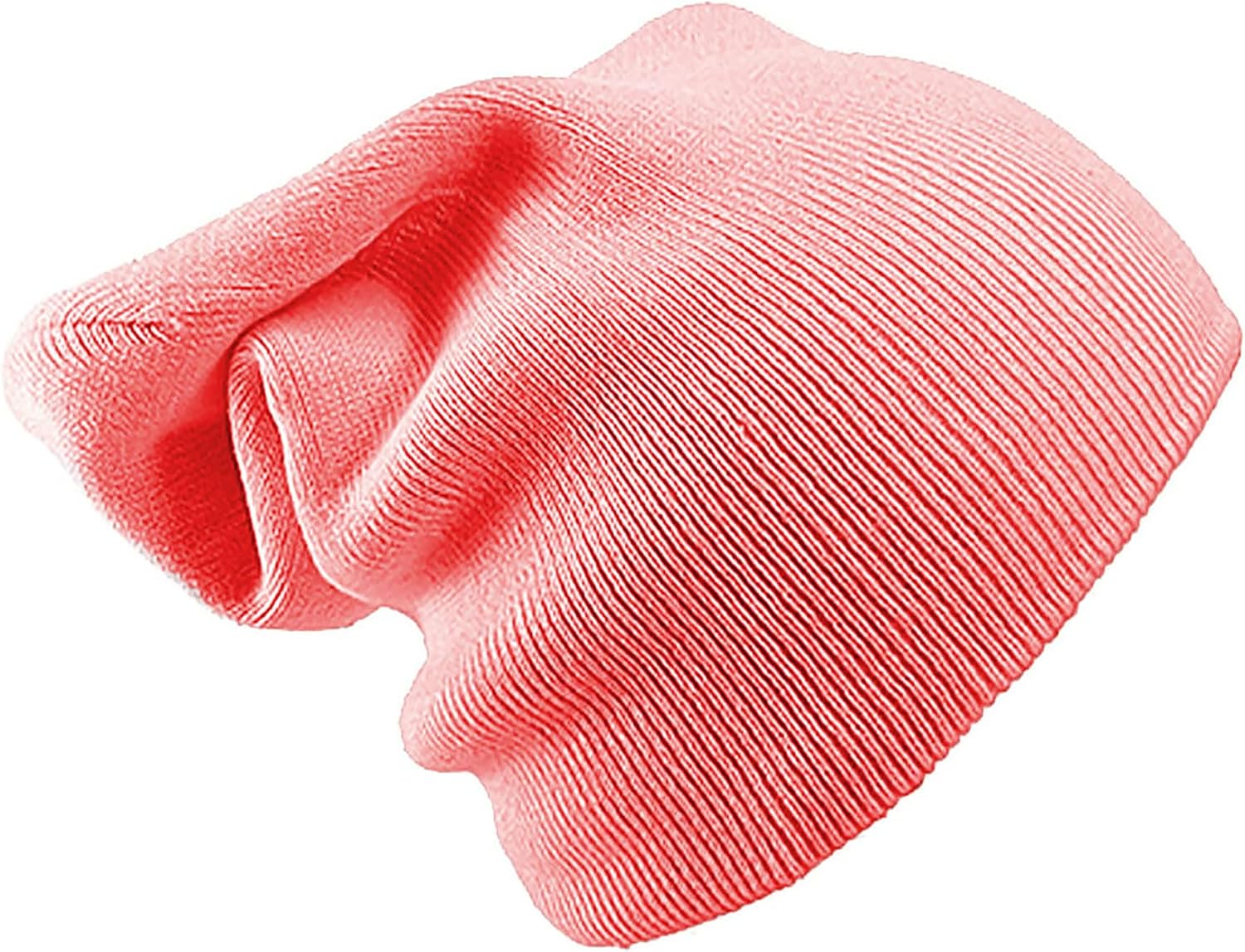 RICHON Unisex Kids Beanie Hat Boys Girls Winter Ski Skull Hat (Pink)