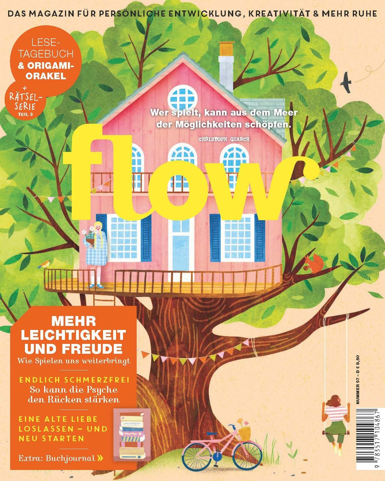 Flow Nummer 97 (3/2026): Das Magazin für persönliche Entwicklung, Kreativität & mehr Ruhe