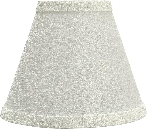 Miniatura 2 de Aspen Creative 32119-2A - Juego de lámparas de araña con clip con forma de imperio pequeño (paquete de 2), diseño de transición en blanco roto,