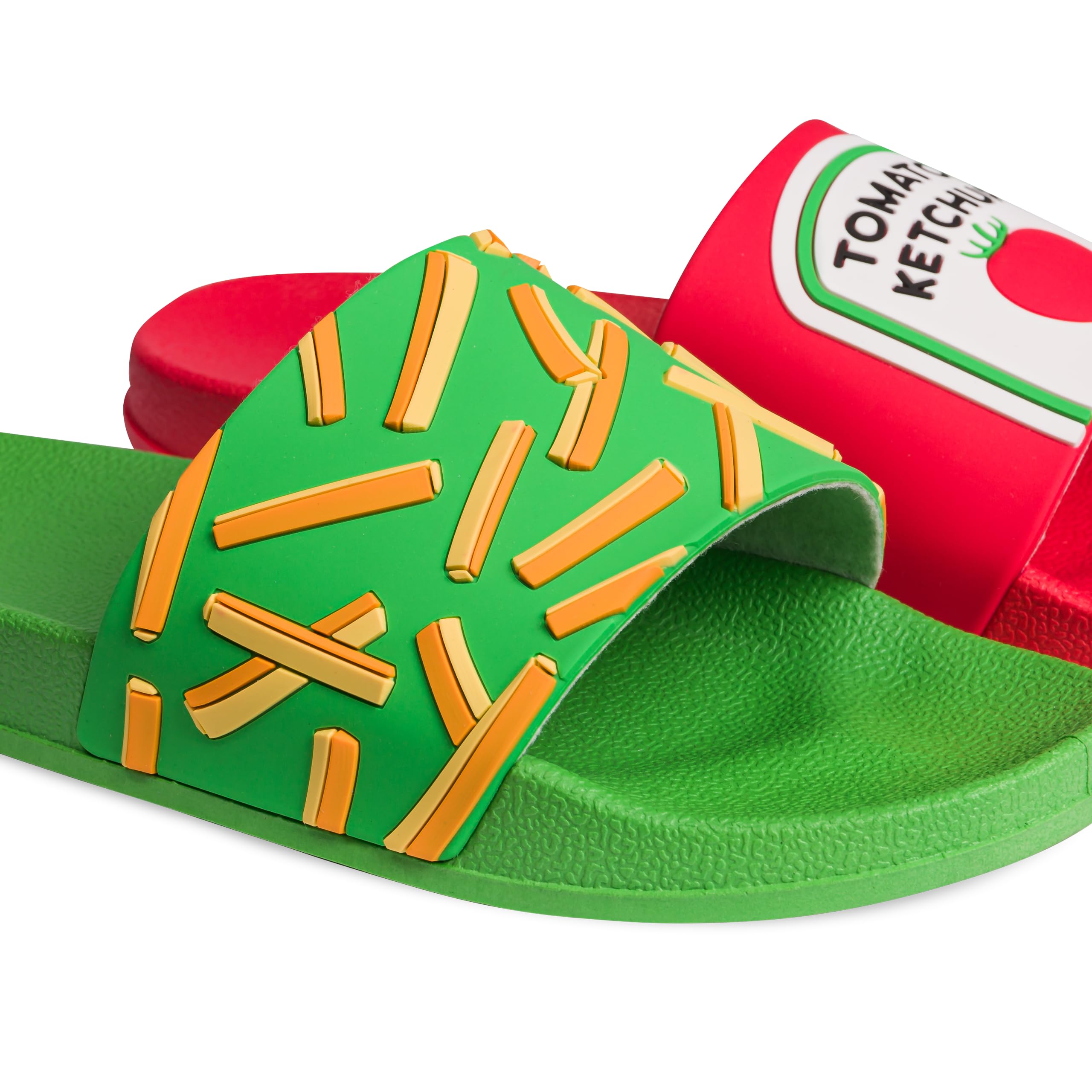 Dedoles Ciabatte & Pantofole Donna Uomo & Bambini Sandali per Spiaggia e Piscina con tanti Design Patatine Fiori Volpe Lama Nuvole Ketchup Regalo