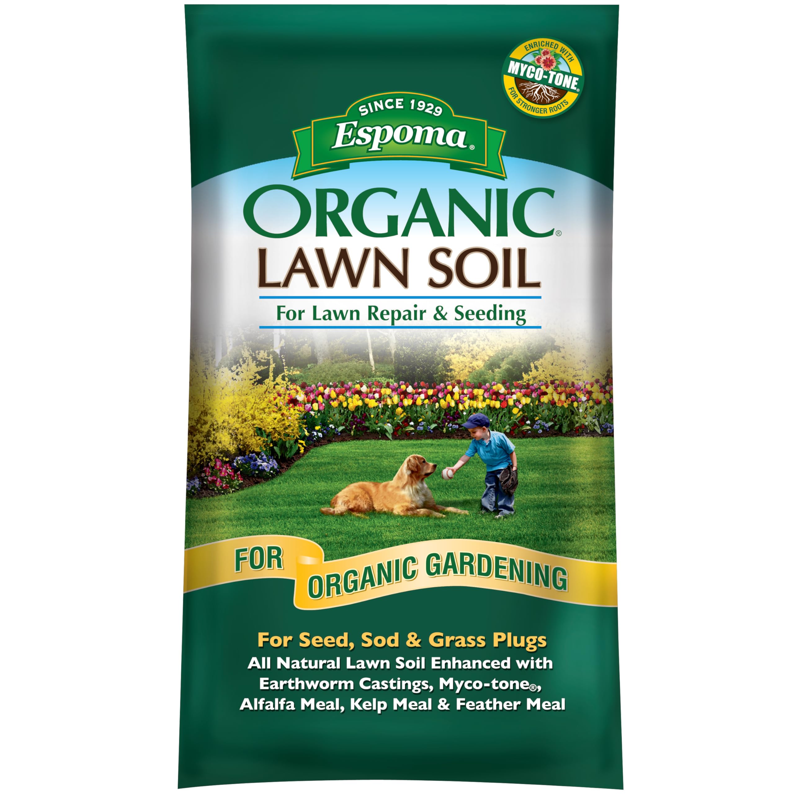 Espoma Organic Lawn Soil