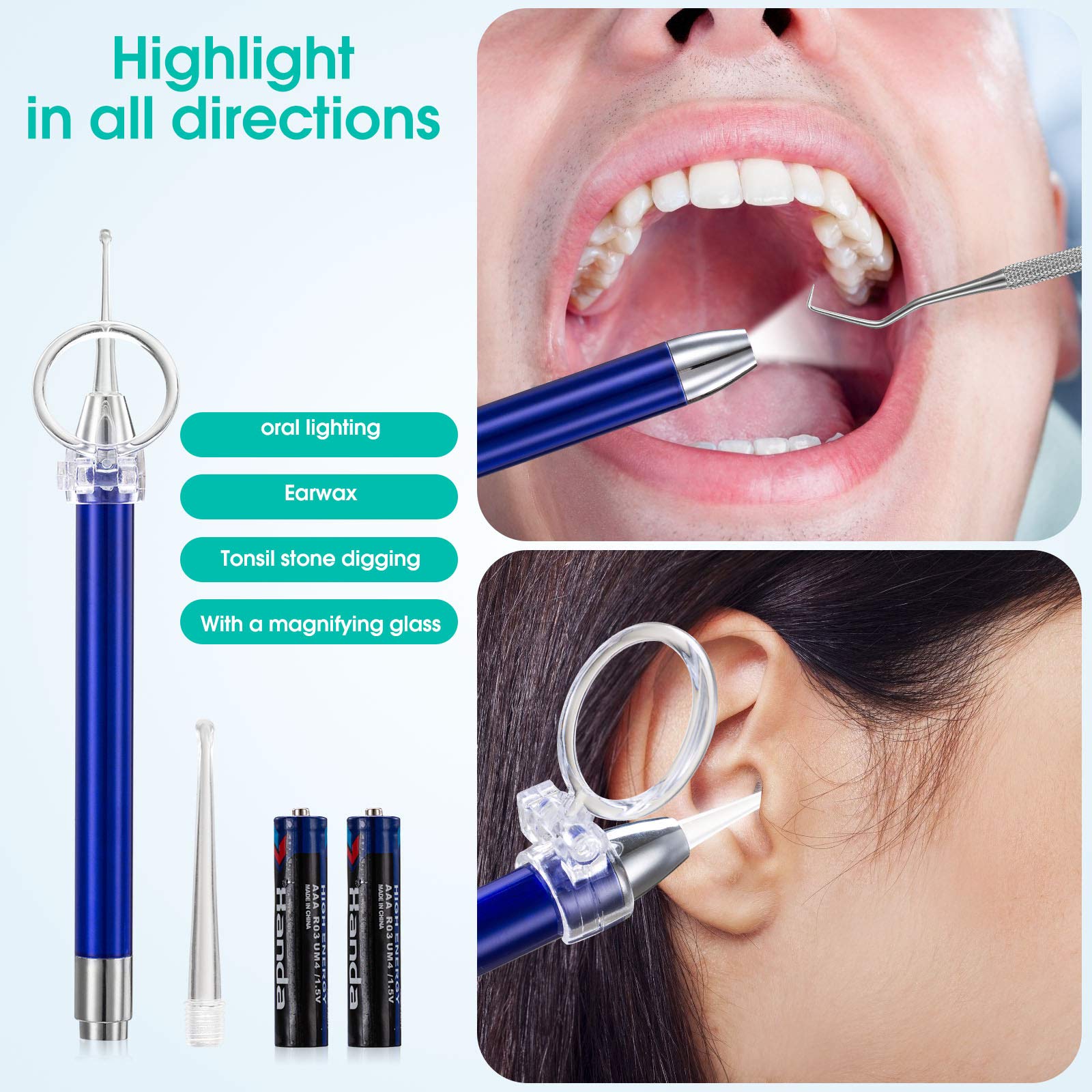 Buy Tonsil Stone Remover Kit, Irrigation Syringe Dental Tooth and