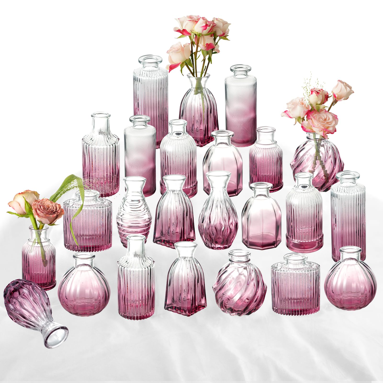 PHUNTTEK Bud Vases