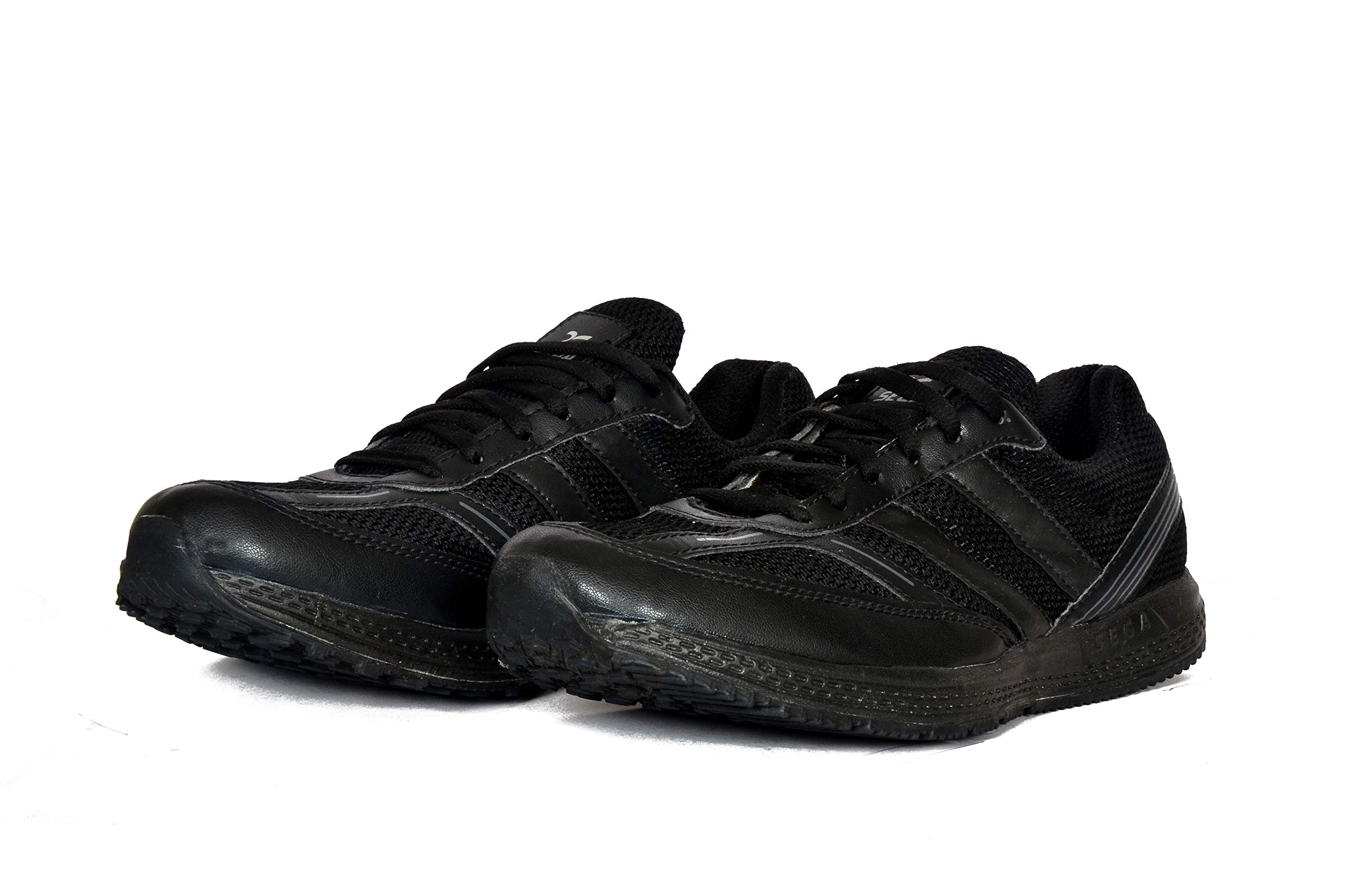 Men's Black Runner Shoes (7 UK)