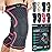 Modvel 2 Pack Knee Brace for Women & Men - Workout Knees Compression Sleeve for Knee Pain Relief Joint Support for ACL, Arthritis, Meniscus Tear Knees Brace for Sports, Rodilleras para Gym Fitness
