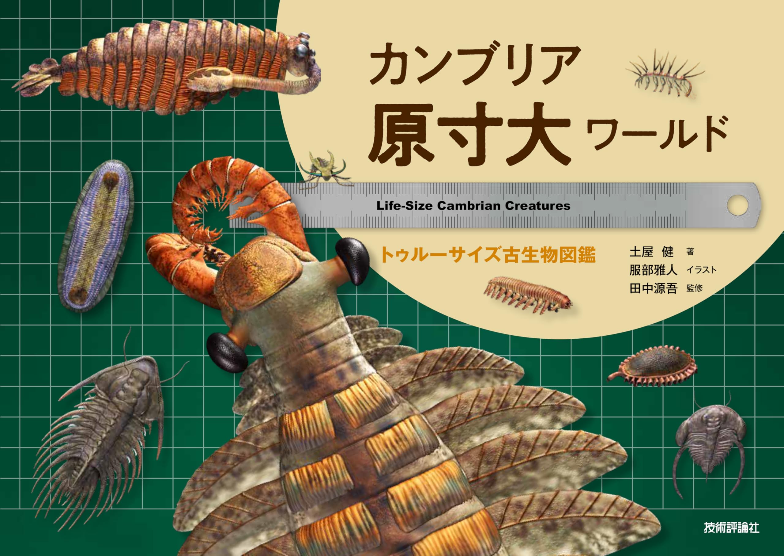 カンブリア原寸大ワールド ― トゥルーサイズ古生物図鑑 | 土屋 健