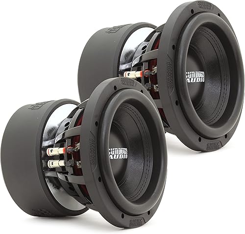Sundown Audio Subwoofers Serie X-8 800W RMS/Subwoofer (Par X-8 V.3 D2 8" Subwoofers)