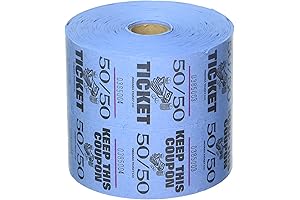 Win Big with Indiana Ticket Company Blue 50/50 Raffle Tickets!