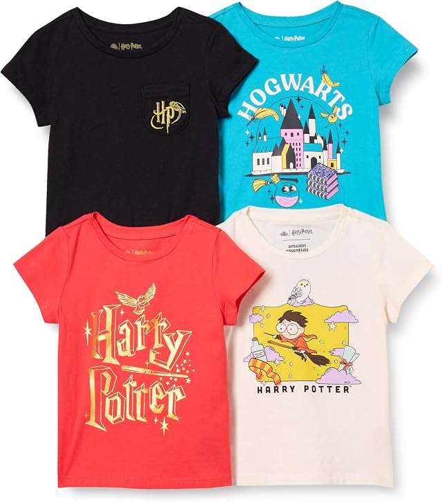 Amazon Essentials Fille T- Shirts à Manches Courtes