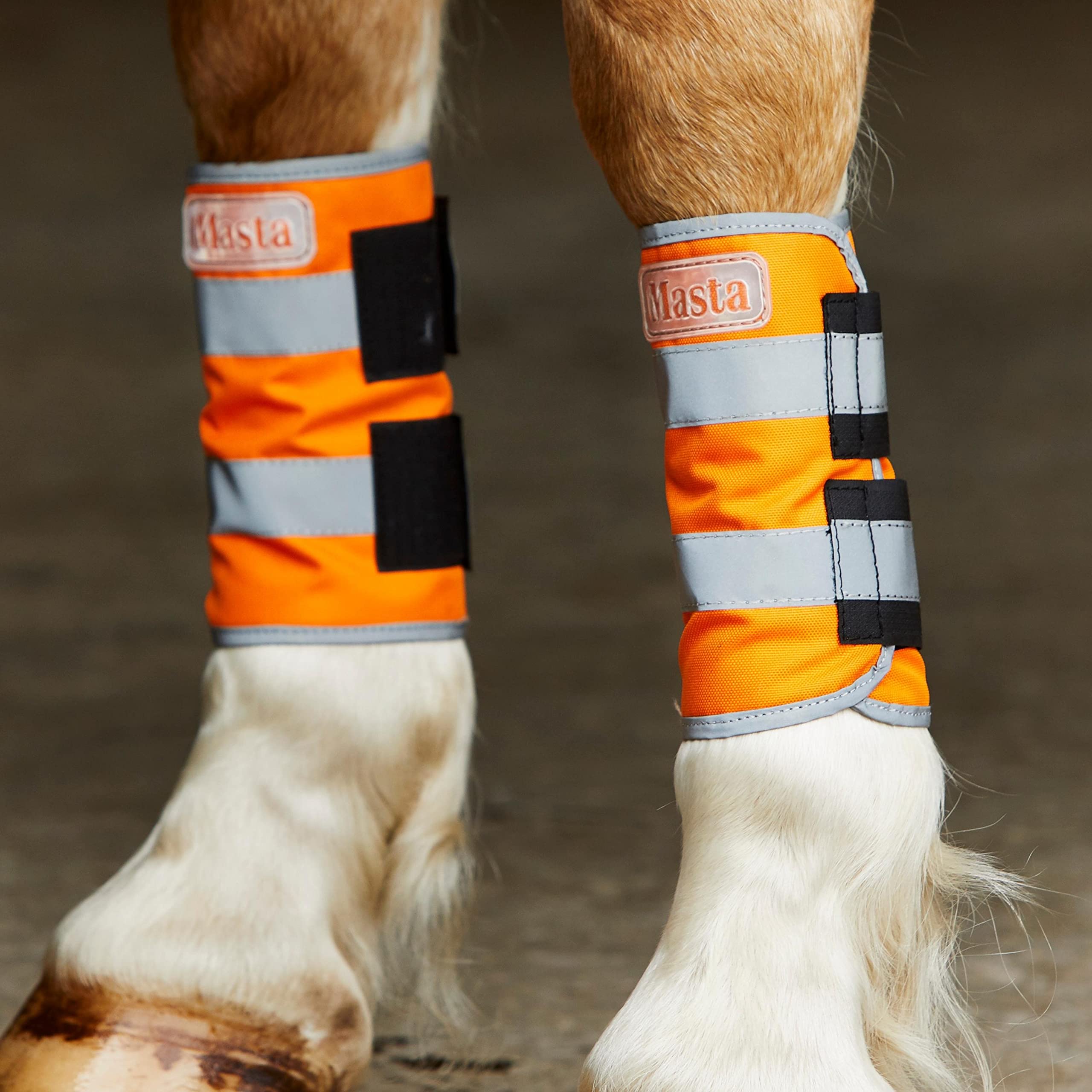 Masta Hi Viz Leg Wraps, Large, Orange