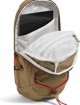 The North Face Unisex Borealis Sling, Cedar/Lava Red, One Size