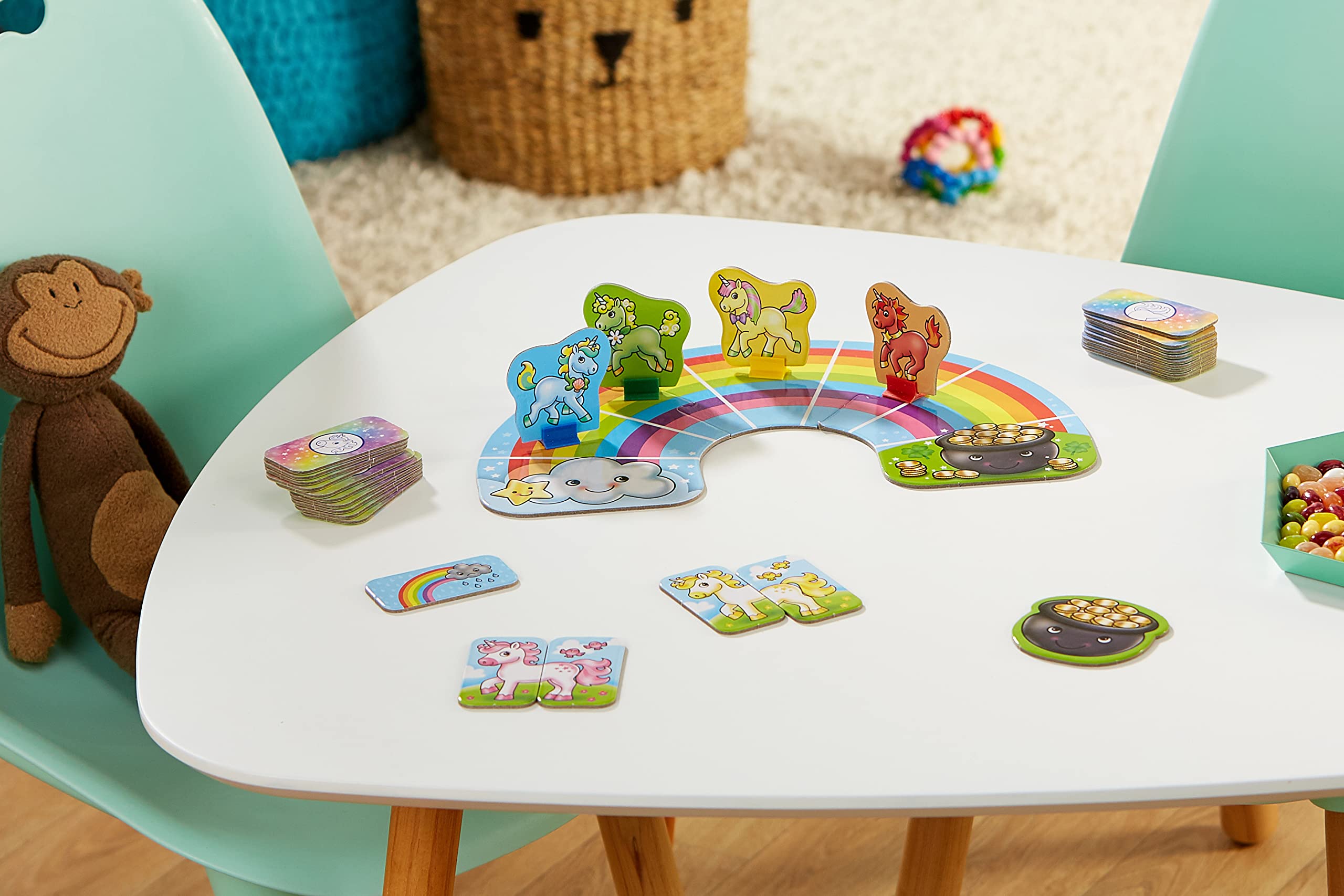 Buy Orchard Toys Rainbow Unicorns Memory Matching Game For Learning