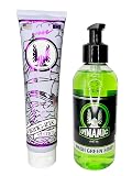VIKING INK - Limpiador para tatuajes KIT WASH GREEN SOAP + STENCIL 8OZ - Sanitizante - Vegan Neutral 1 unidad (Paquete de 1)