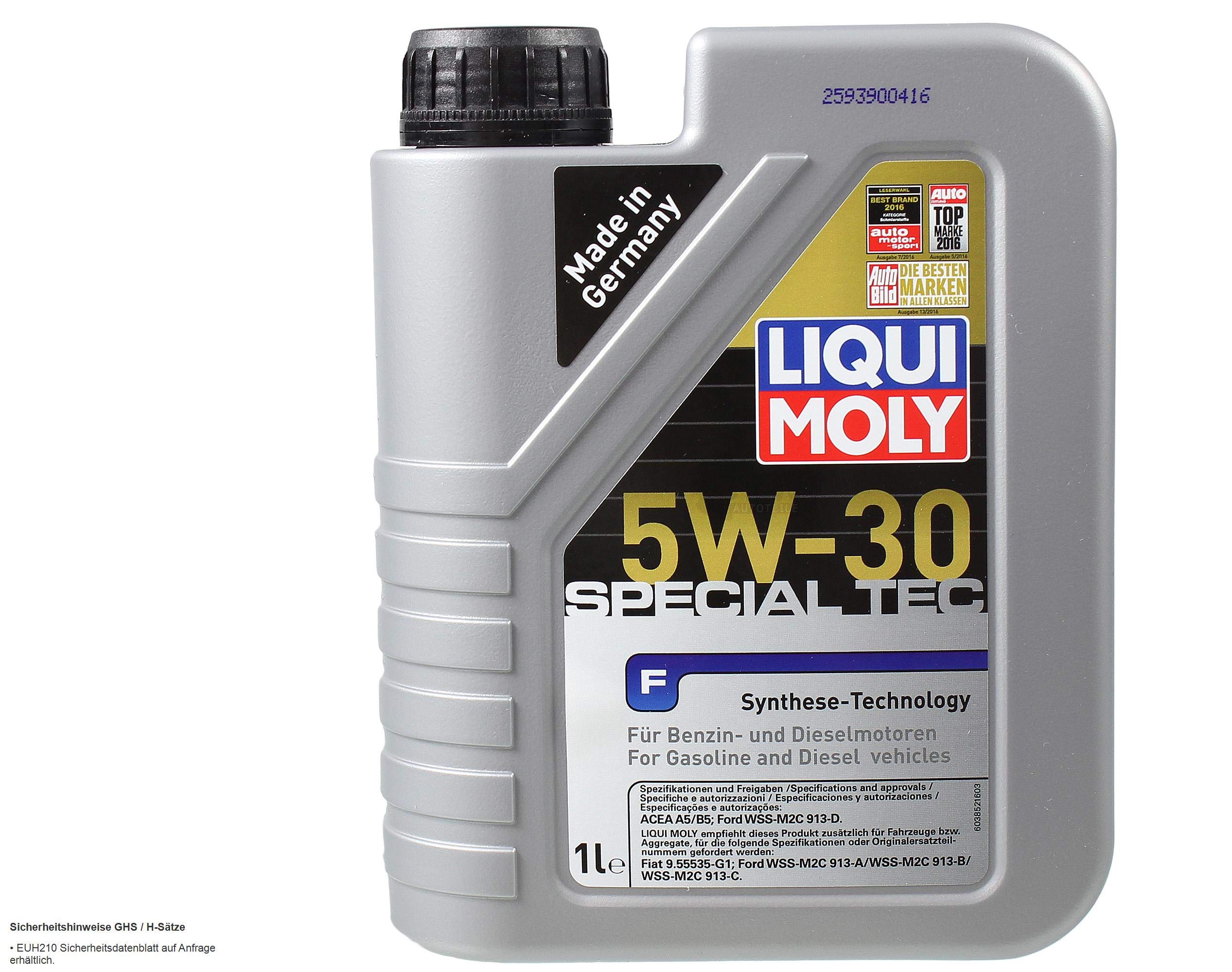 SpecialTecF 9804833 - Pack de inspección (6 L, incluye filtro MANN)