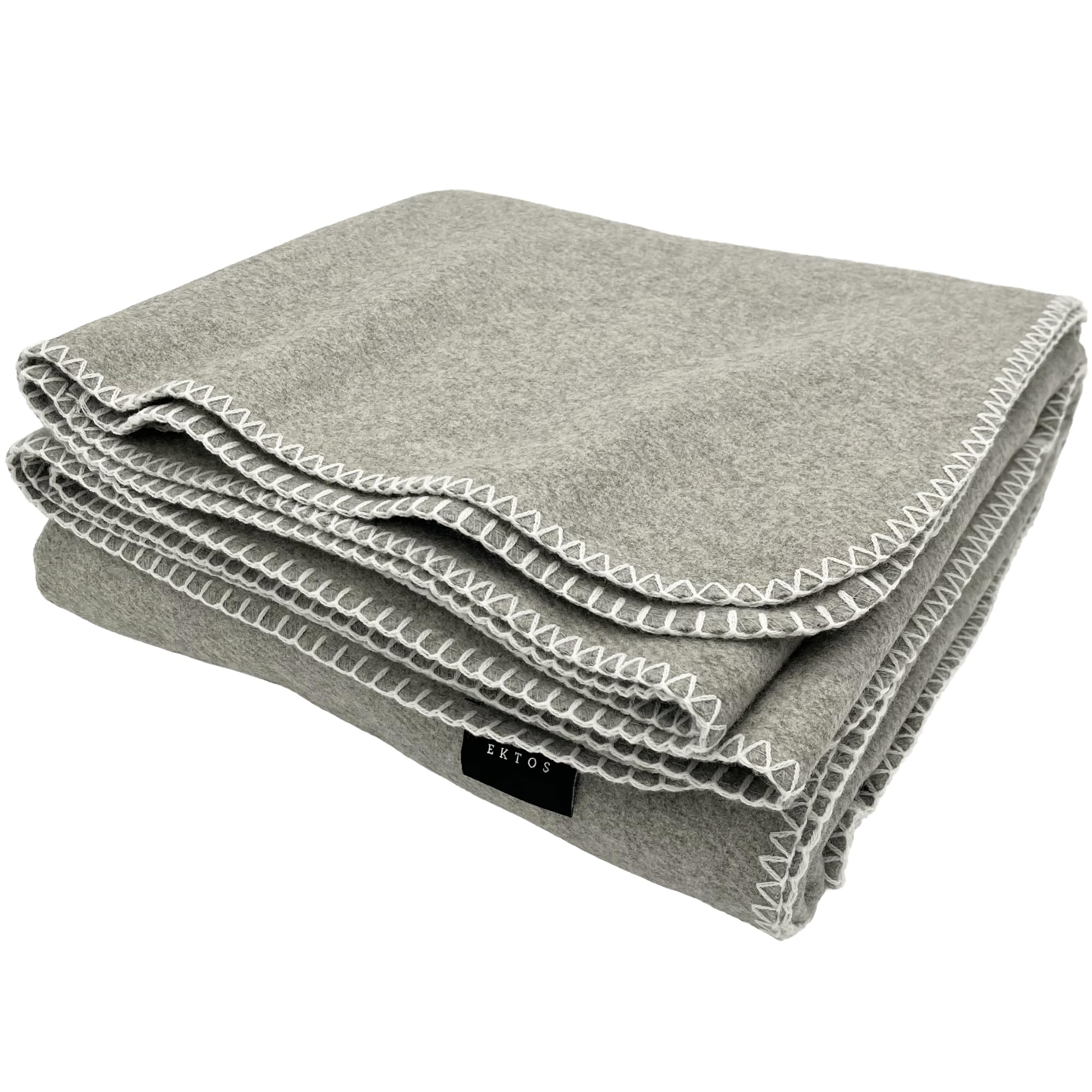 Amazon.com: EKTOS 100% Virgin Wool Blanket, 90