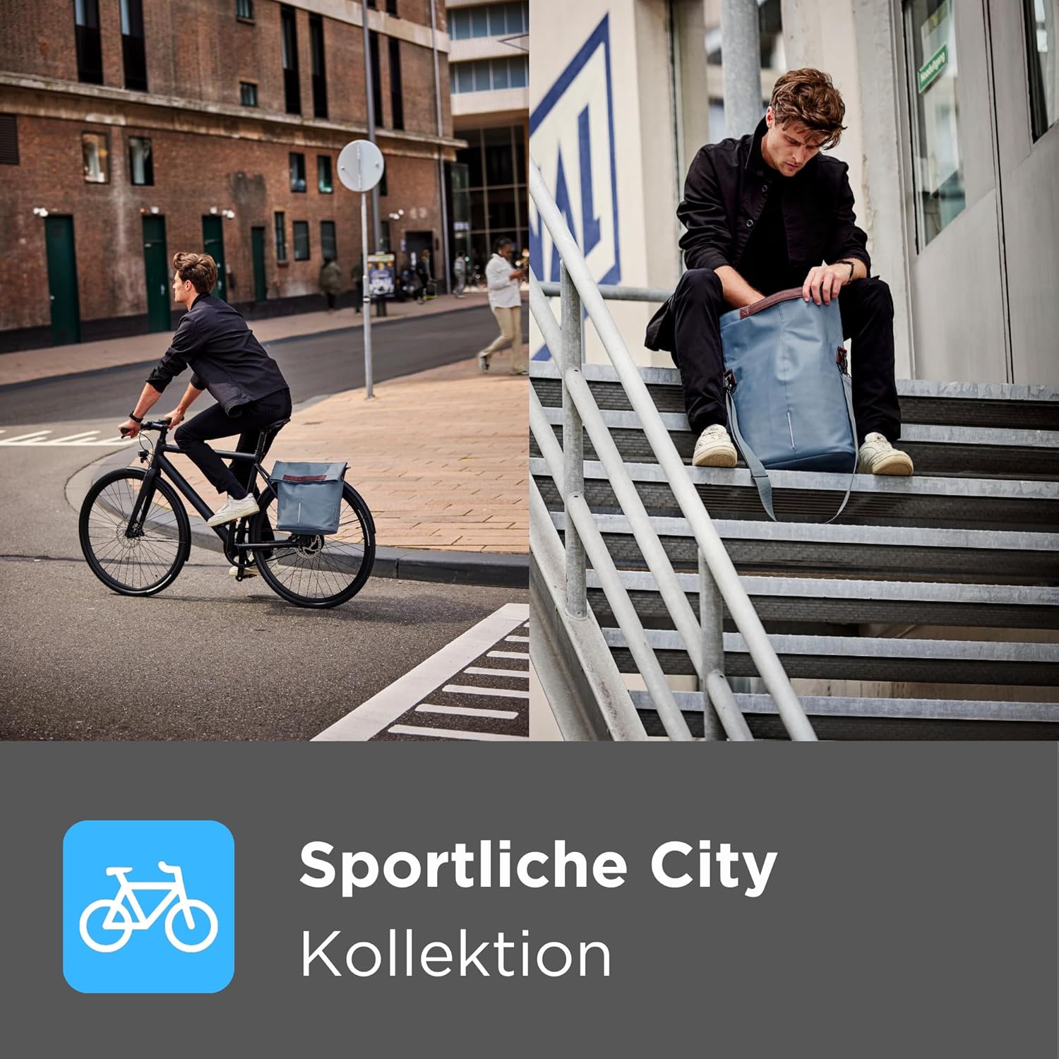 291065 - Reflective Waterproof Back Bicycle Bag Hand Strap Closure with Magnet City Shop