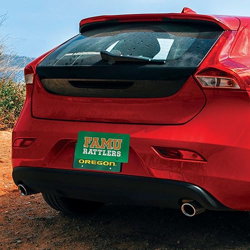 Vista 389 de Rico Industries Placa de matrícula de metal con incrustaciones láser de Florida Gators de la NCAA Alternativo