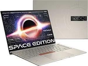 8. ASUS ZenBook 14X OLED Space Edition Laptop, 14” 4K 16:10 OLED Touch Display, Intel Core i9-12900H CPU, 32GB RAM, 1TB SSD, Windows 11 Pro, ZenVision Display, UX5401ZAS-XH99T