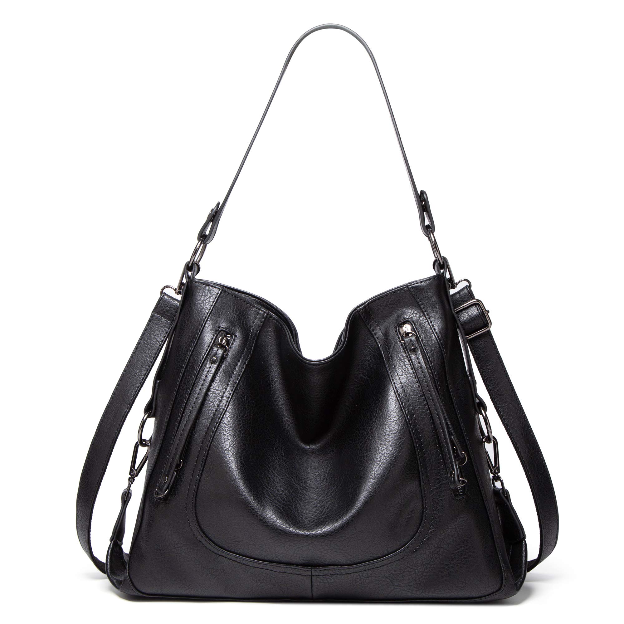 Bolsas de hombro para las mujeres Tote bolsos bolsos de mano suave vegano de cuero hobo bolsas de diseño clásico bolsas de trabajo cubo mujer bolso bolso bolso