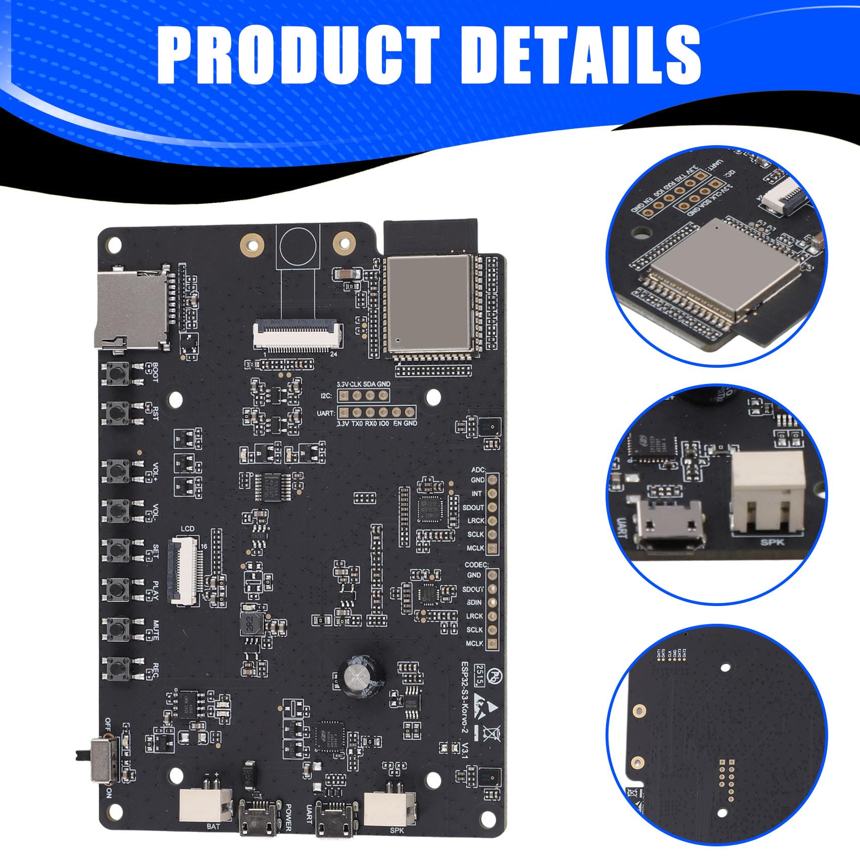 Scheda di Sviluppo -2 3.1 Array di Microfoni Duali Periferiche Integrate